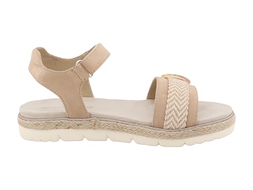 Sandale Tom Tailor femme bride ajustable confort de marche noir