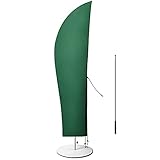 Universal Größe - 270cm x 40cm x 75cm x 50cm (HxB(oben)xB(mitte)xB(unten)). Diese Standardgröße und das extrabreite Design sorgen dafür, dass es eine Reihe von Sonnenschirmen der Top-Marken abdeckt. Indem eine enge Passform, ein ordentliches, individuelles Aussehen und maximale Abdeckung für Ihre Ampelschirm zu erhalten, überprüfen Sie bitte die Abmessungen Ihrer Ampelschirm vor dem Kauf