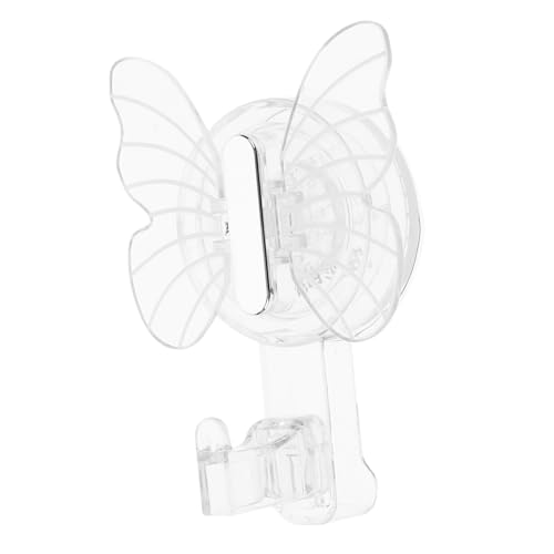 DIYEAH Gancho De Ventosa Para Cocina Soporte De Succión Multiusos Colgador De Pared Sin Taladro Para Toallas y Llaves Transparente y Resistente