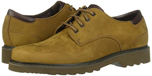 Rockport Mens Main Route Northfield Waterproof Oxfords Shoes, Espresso Nubuck, 7 Us #TOP6