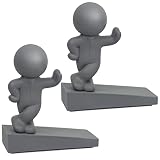 Omoojee Decorative Door Stopper, 2 Pack, Effective to Hold Your Door Open,Cute Door Wedge for Home a