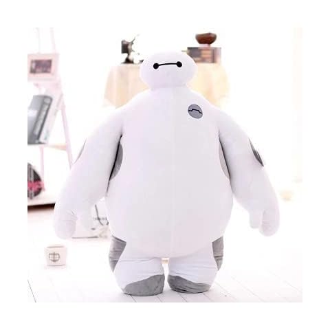 AOOPOO 30/40 / 50cm Large Size Anime Movie Figure Big Hero Super Big Mascot Baymax Plush Toy Soft Stuffed Cotton Doll Pillow Cover