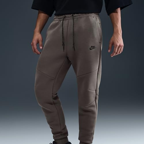 Nike Tech Men's Fleece Joggers (Cave Stone/Black)2