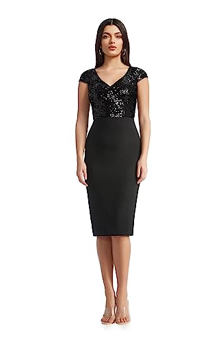 Image of Dress The Population Womens Jaleah Bodycon Midi DressSpecial Occasion Dress