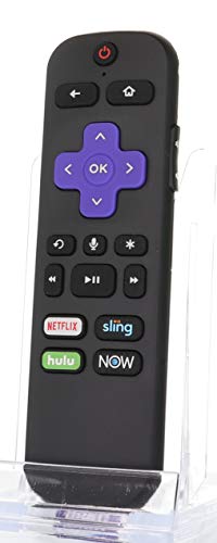(OEM) RCAL2 Roku Remote ONLY (Netflix/Sling/Hulu/Now) - Works with Roku Streaming Stick Remote