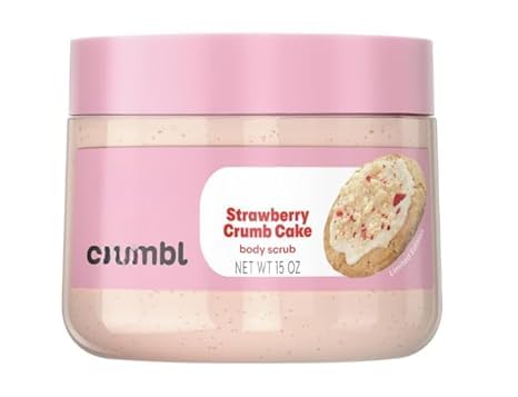 NEW Cr_umbl Exfoliating Body Scrub Confetti Cake, 15 oz
