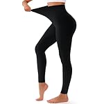 Bluemaple High Waisted Leggings for Women - Tummy Control Pants Non See Through Workout Soft Yoga Pants for Running Plus Size