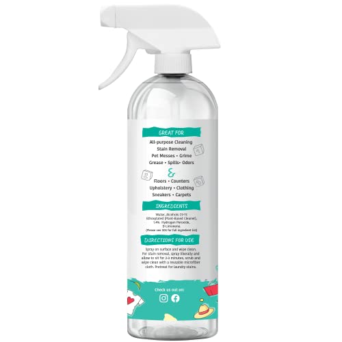 Momremedy Hydrogen Peroxide All Purpose Cleaning Spray | Multipurpose Home Cleaner | Fabric And Laundry Stain Remover | All Surface Kitchen And Bathroom | Non-Toxic | Single Pack #TOP7