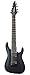 Jackson Dinky Arch Top JS32-8 DKA HT Electric Guitar - Satin Black Bundle with Cable, Tuner, Strap, Picks, and Austin Bazaar Instructional DVD