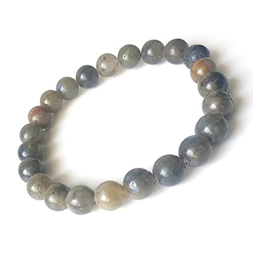 Image of HEALING AND SEMI-PRECIOUS CRYSTAL STONE BRACELET 8 MM ROUND FOR FENSHUI