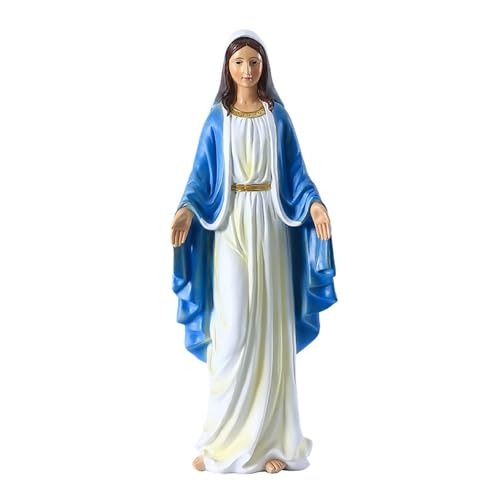 Statue Vierge Marie de 45 cm pour décoration de jardin extérieur chrétien
