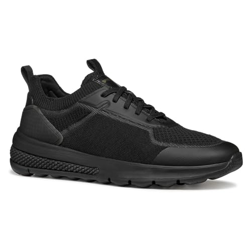 Basket Geox Spherica Actif homme en noir chaussure sneakers confort