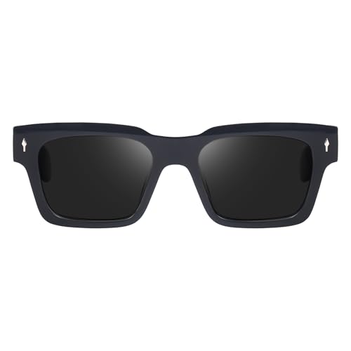 Image of Peter Jones I Zero Power Blue Cut Computer Glasses I Retro Square Shape I Gaming Glasses I UV Protected & Blocks Harmful Rays I Men & Women I Large Square 3804