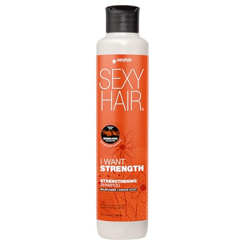 SexyHair I WANT STRENGTH Shampoo/Conditioner | 73% Less Breakage ...