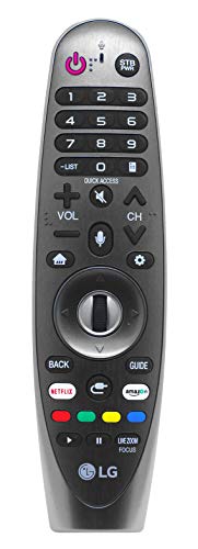 Mando a Distancia LG Magic Voice Original para LG 50UK6500PLA 49UK6300PLB 49SK800PLB 43UK6500PLA 43UK6300PLB 2019 2020 televisores OLED LED Inteligentes