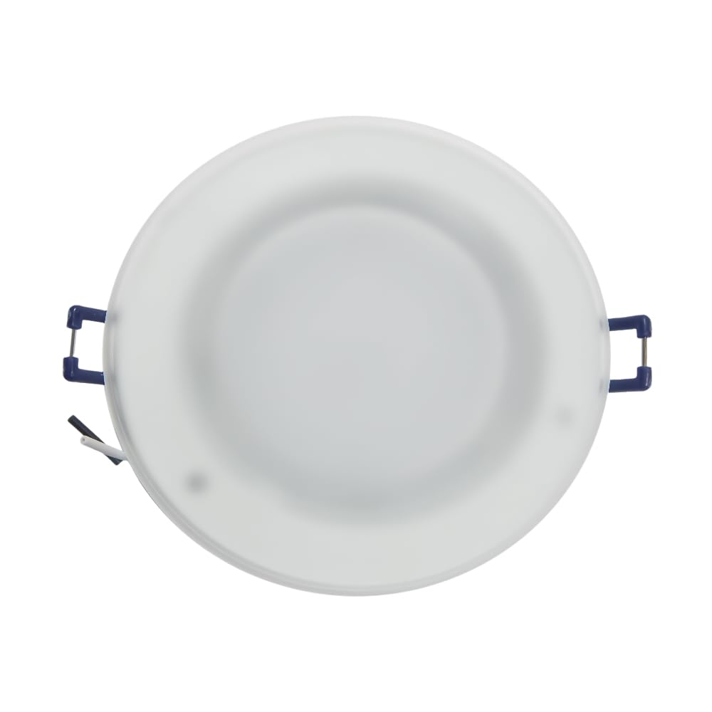 Jupiter 3.25 Inch LED Recessed Glass Down Light with Mouse Trap, Warm White, 200LM, 12V, Camper Light for Van Truck Motorhome Sailboat RV Interior Lighting, Fleetwood RV Class A (04-302WW)