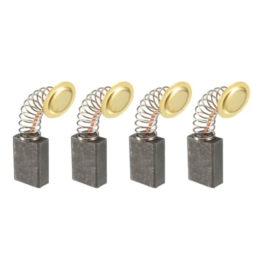 Moliuoly Juego de 4 escobillas de carbono de repuesto para motor eléctrico, 16 x 12,5 x 6,5 mm, para mantenimiento y reparación de herramientas eléctricas