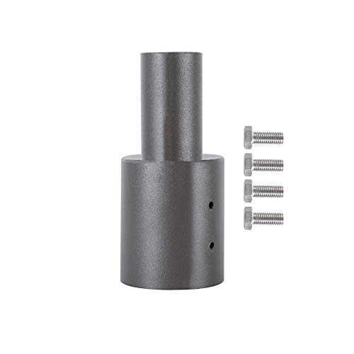 Mounting Bracket Accessories Round Pole Bracket Tenon Adapter for Outdoor Shoebox Lighting, Parking