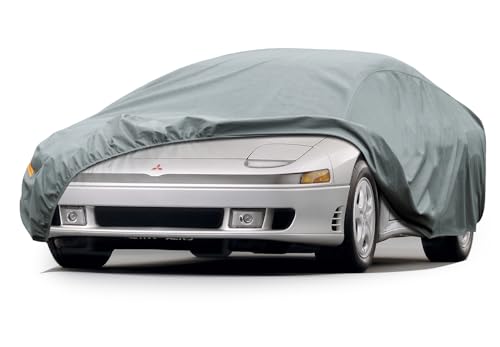 Image of Kayme Heavy Duty Car Cover Custom Fit Mitsubishi GTO (1990-2005) Waterproof All Weather for Automobiles, Full Exterior Covers Sun Rain UV Protection.（Deliver About 3-10 Days）
