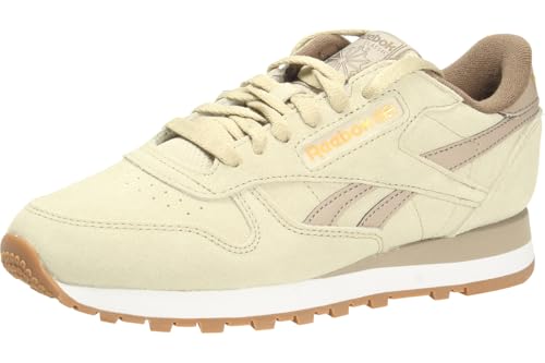 Image of Reebok Unisex-Adult Classic Leather Sneakers for Women - Black Or White Tennis Shoes Womens Size 5 to 11 Legacy