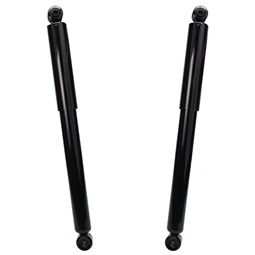 Image of Detroit Axle - Rear 2pc Shock Absorbers for 04-09 Dodge Durango, 07-09 Chrysler Aspen, 2 Shock Absorbers Assembly 2004 2005 2006 2007 2008 2009 Replacement