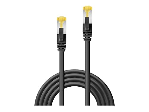 LINDY Cat.7 S/FTP PIMF LSOH Patch Cable 10 m - Black