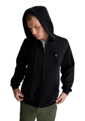Sweatshirt à capuche homme Benetton 342zu500p coton confort