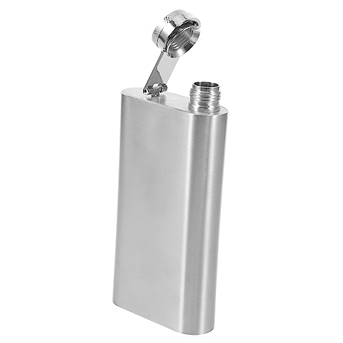 JOINPAYA Elegant Portable Wine Flask Stainless Steel Leak Proof for Hiking Climbing Camping
