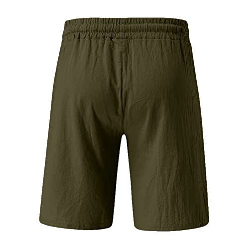 Pantalones cortos de lino para hombre talla Medium miniatura 3