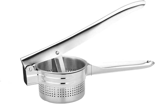 【ステンレス製】家庭用野菜絞り器 圧力式脱水機|餃子作り・漬物用 大容量厚物対応 手動操作 ニンニク・レモンも一機多用簡単に使い (3個)