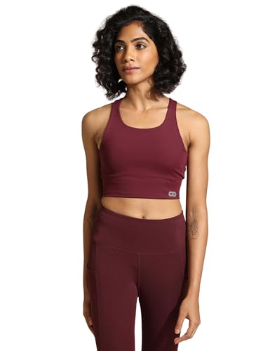 Image of Silvertraq High Impact Action Bra with Clasp Plum