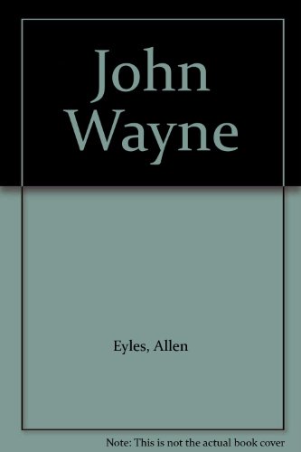 John Wayne 049802590X Book Cover