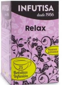 Pack de 3 - Infusión Relajante con Mezcla de Plantas Medicinales (25 Filtros) – Tisana Aromática para la Tensión Nerviosa – Lote de 75 Bolsitas