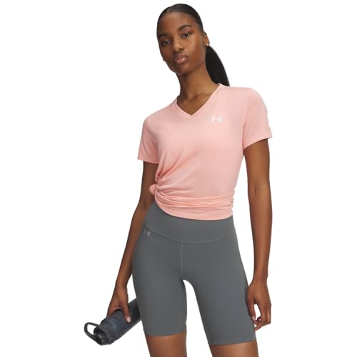 Image of Under Armour Women's Tech Twist V Neck Short Sleeve T-Shirt