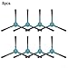 Imagen de 8 Uds Cepillos Laterales de Repuesto Cepillo Lateral apto para Conga 2299 Ultra Home Robot Piezas de Aspirador Accesorios