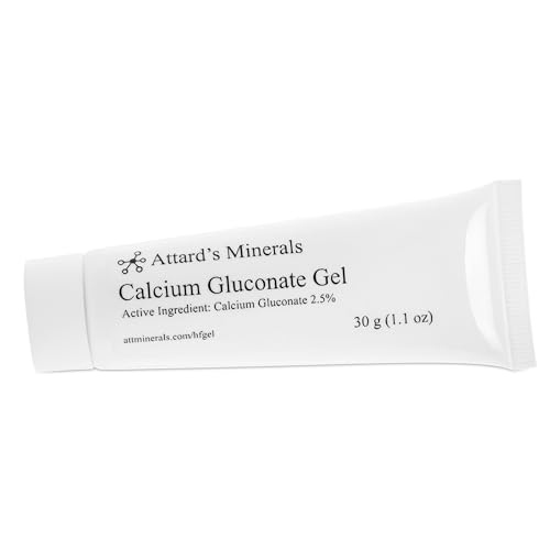 Calcium Gluconate Gel 2.5% - Hydrofluoric Acid Neutralizing Gel 30g Tube