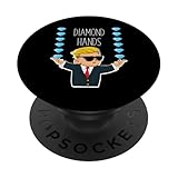 WallStreetBets WSB Logo Wall Street Bets Stock Market PopSockets PopGrip: Swappable Grip for Phones & Tablets PopSockets Adhesive PopGrip