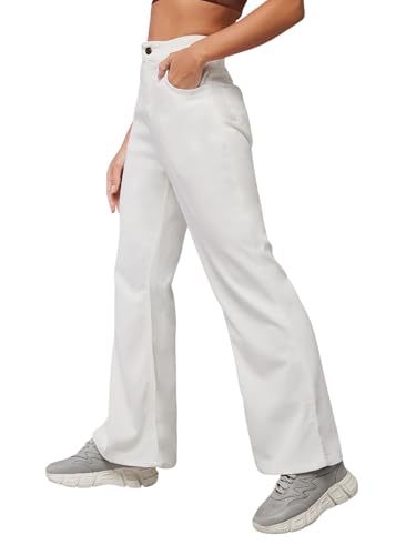 Image of Miss Chase Women's Bootcut High Rise Regular Stretchable Denim Jeans