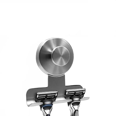 Suction Cup Razor Holder for Shower,Heavy-Duty 7KG Suction Hooks for Razor