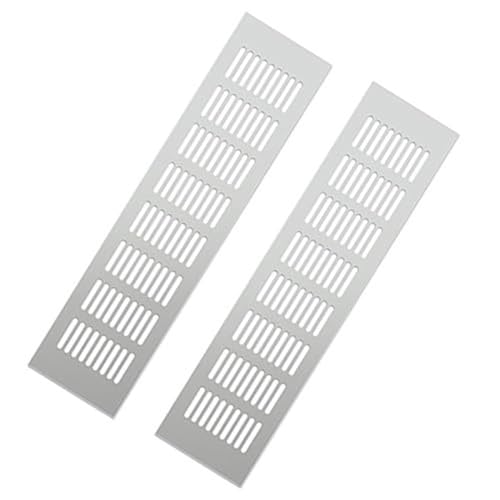 VSKXFDDB Grilles De Ventilation, 2 Pièces De Largeur 7,87 Pouces for Grille De Ventilation À Persiennes for Armoire À Chaussures(200x500mm)