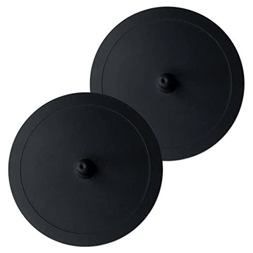 NEOUZA Espresso Machine - Filtro ciego de silicona para cafetera de 51 mm, 54 mm, 58 mm, compatible con tabletas de limpieza en polvo, 2 paquetes (51 mm)