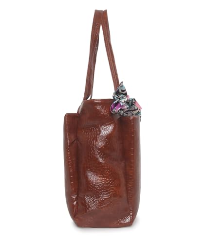 Image of Stylish and Fashionable PU Leather Handbag For Women & Girls