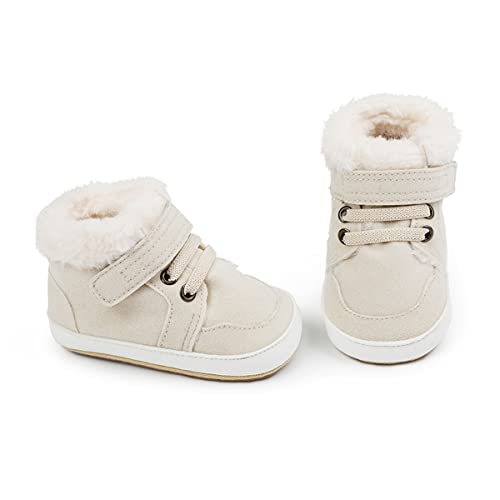 Image of HsdsBebe Baby Boys Girls Pu Leather Hard Bottom Walking Sneakers Toddler Rubber Sole First Walkers Infant Cartoon Slippers Crib Shoes