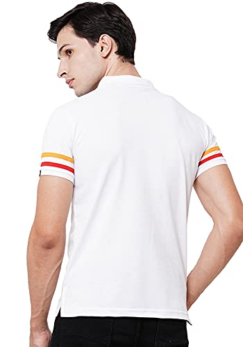 Image of Wear Your Opinion Men's Stylist Stripe Polo T-Shirt