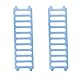 Bellaria Dufteinlage für AIR CUBE (Ocean Breeze / 2 St.) • Meeresfrische WC-Duft • Für Frische & wohlriechendes Bad • Toiletten Duft gegen schlechte Gerüche