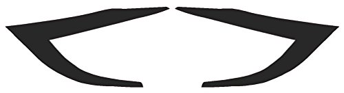 Precut Vinyl Tint Eyelid Overlay for 2006-2008 BMW 3 Series Sedan Headlights (20% Dark Smoke)