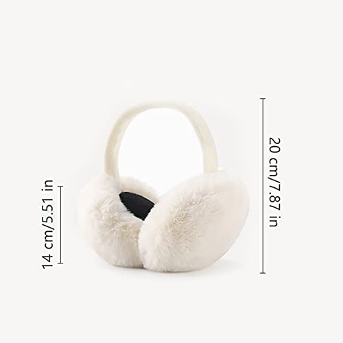 BHAGJI Protetores de Ouvido Removível Orelha de Pelúcia, Espessamento Capas de Ouvido Quentes para M