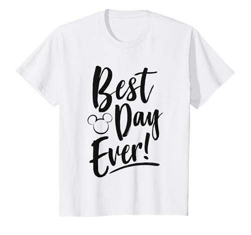 Kids Disney Mickey and Friends Best Day Ever Toddler Youth T-Shirt