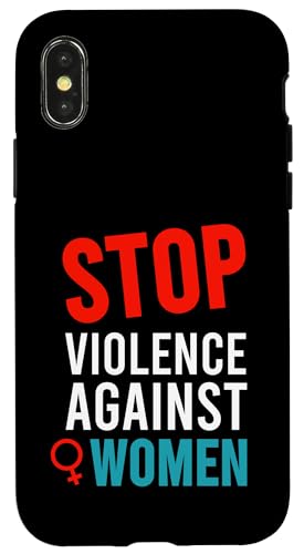 Stop Violence Against ���f�B�[�X T�V���c �X�}�z�P�[�X iPhone X/XS �p