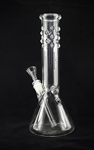aquasensishop Budawi® 18,8er Glasbong Bong Wasserpfeife Eisbong von Super Heroes mit Eisfach Slit Chillum und 14,5er… – Bild 4